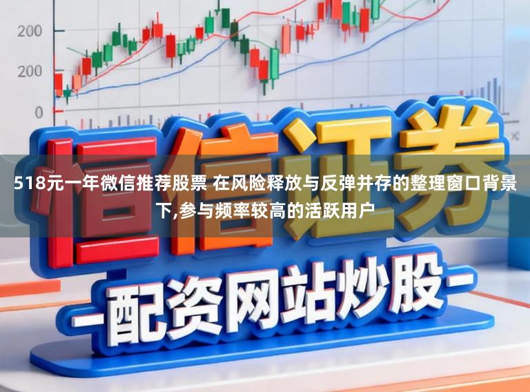 518元一年微信推荐股票 在风险释放与反弹并存的整理窗口背景下,参与频率较高的活跃用户