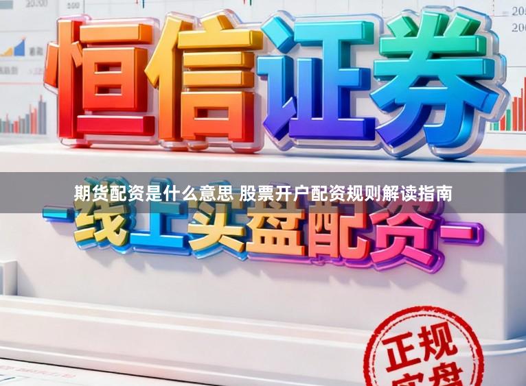 期货配资是什么意思 股票开户配资规则解读指南