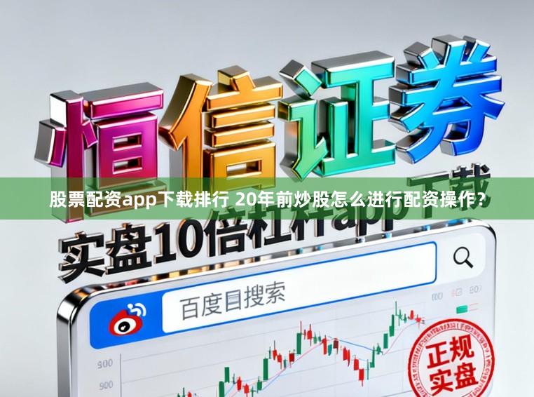 股票配资app下载排行 20年前炒股怎么进行配资操作？