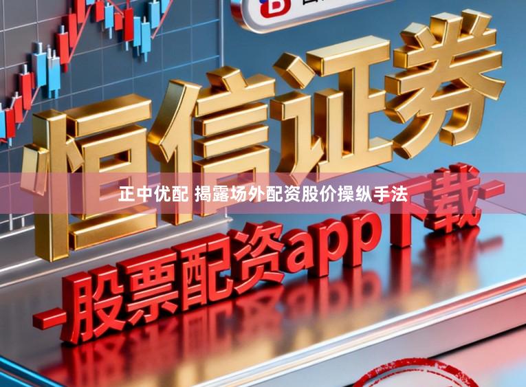 正中优配 揭露场外配资股价操纵手法