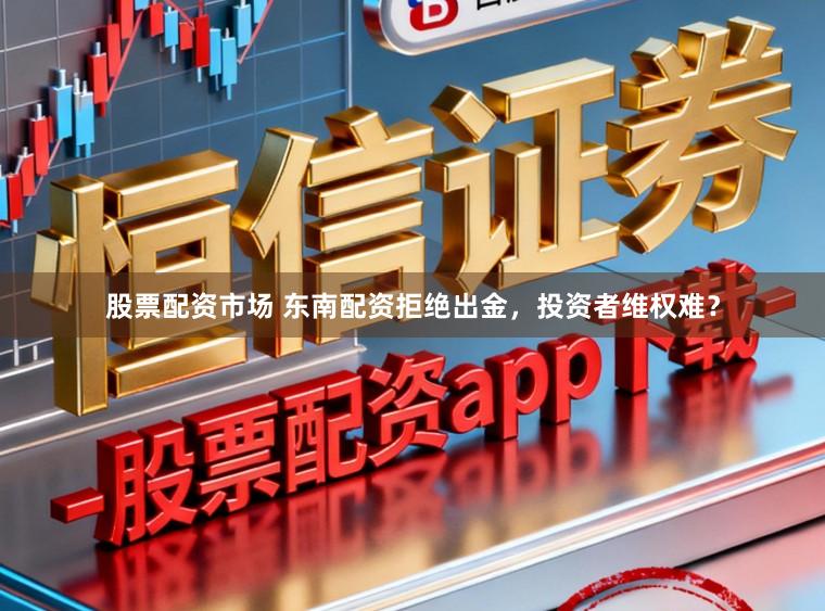 股票配资市场 东南配资拒绝出金，投资者维权难？